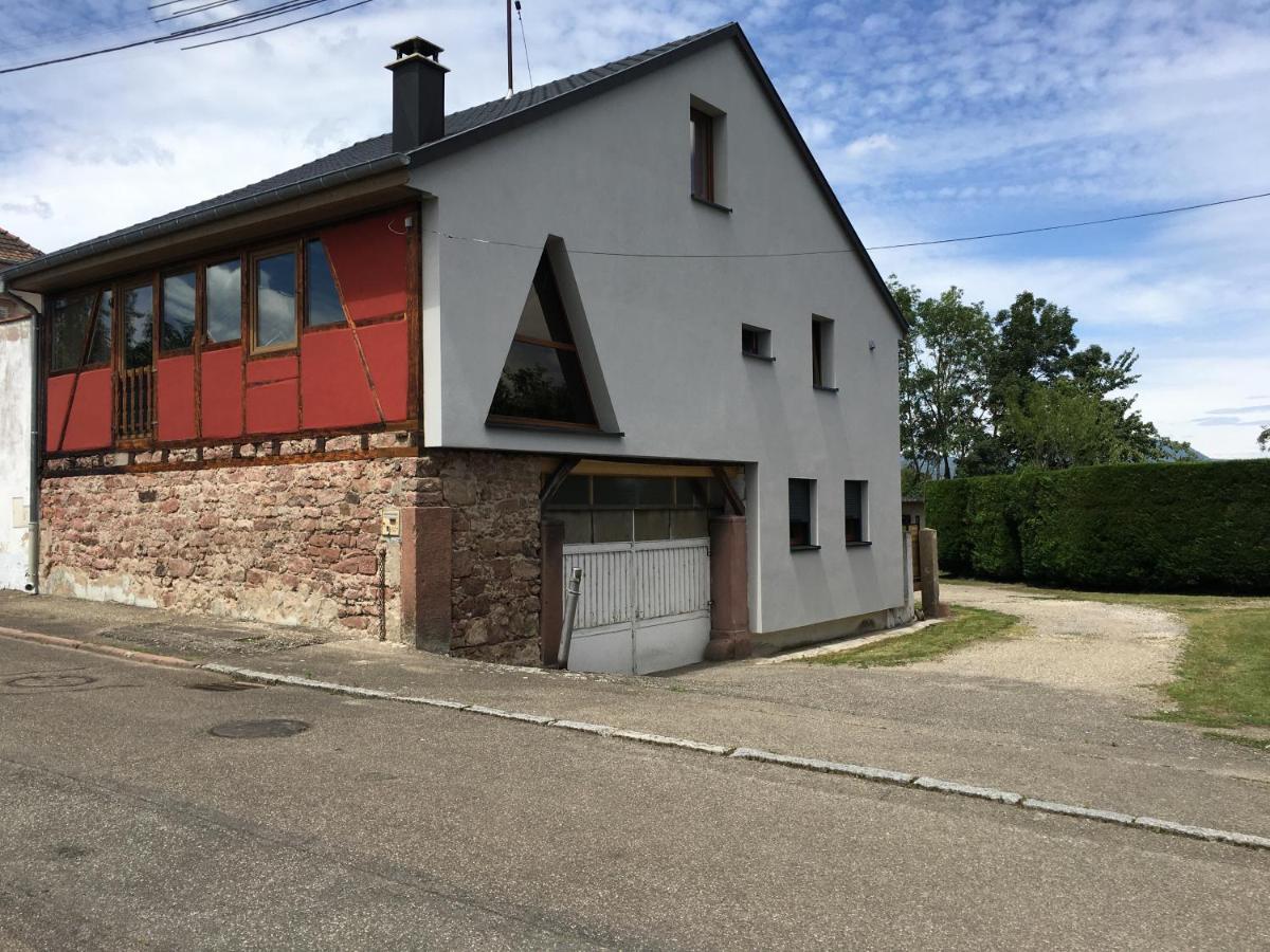 Gîte d’Alsace l’Escale Ostheim Exterior foto