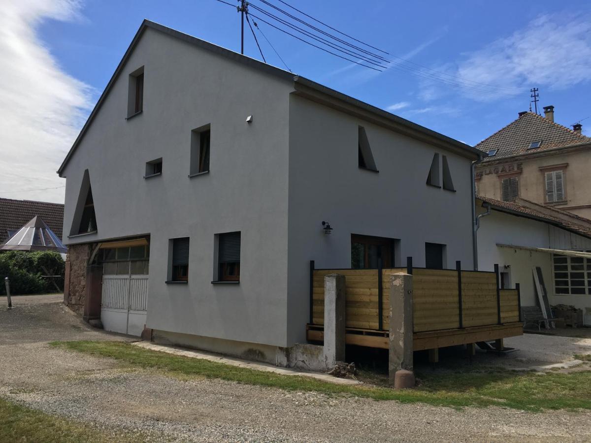 Gîte d’Alsace l’Escale Ostheim Exterior foto
